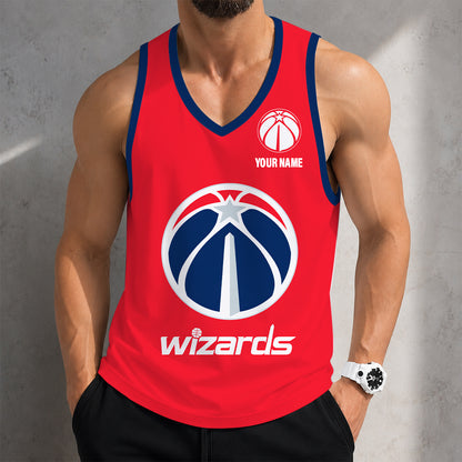 LIMITED EDITION - NEW CUSTOMIZED NBA28 WWI WASHINGTON WIZARDS UNISEX TANK TOP