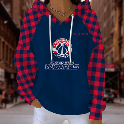 [HOT DEAL] NEW CUSTOMIZED NBA28 WWI WASHINGTON WIZARDS  RIBBED HOODIE & SWEATSHIRT