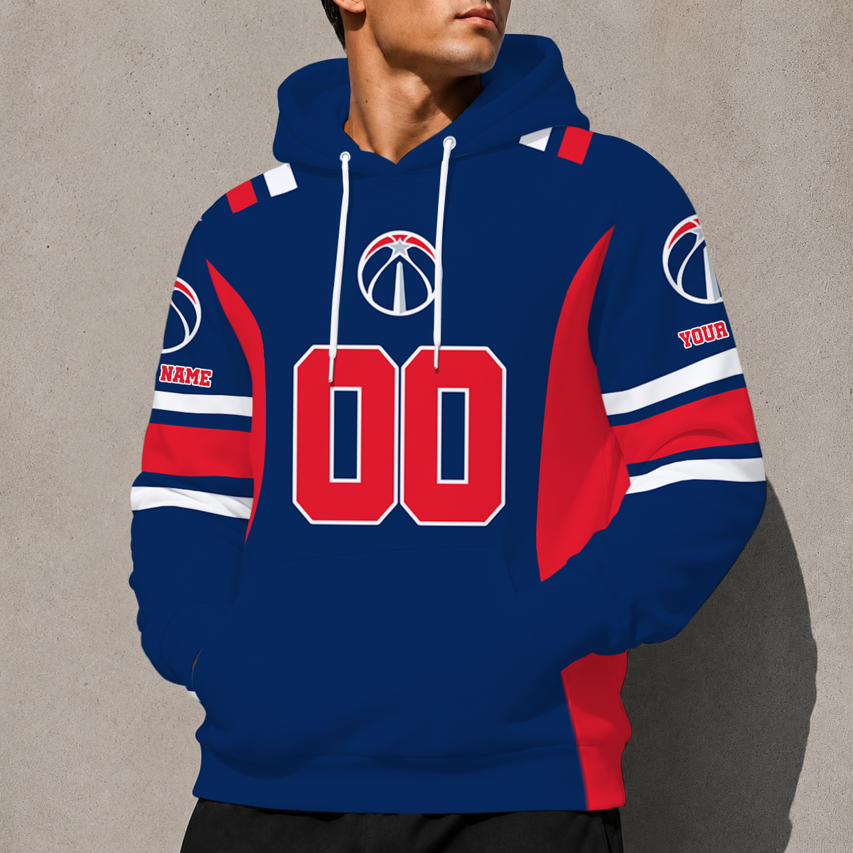 LIMITED EDITION - NEW CUSTOMIZED NBA28 WWI WASHINGTON WIZARDS T-SHIRT, POLO SHIRT, ZIP POLO SHIRT, SWEATSHIRT, HOODIE & ZIP HOODIE