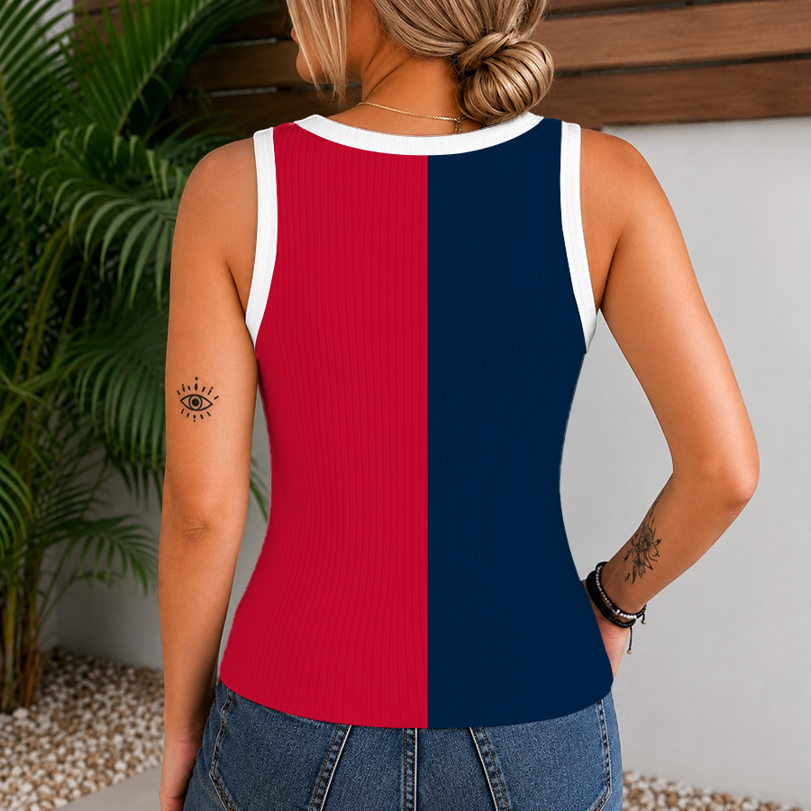 [HOT DEAL] NEW CUSTOMIZED NBA28 WWI WASHINGTON WIZARDS WOMEN'S V-NECK TANK TOP