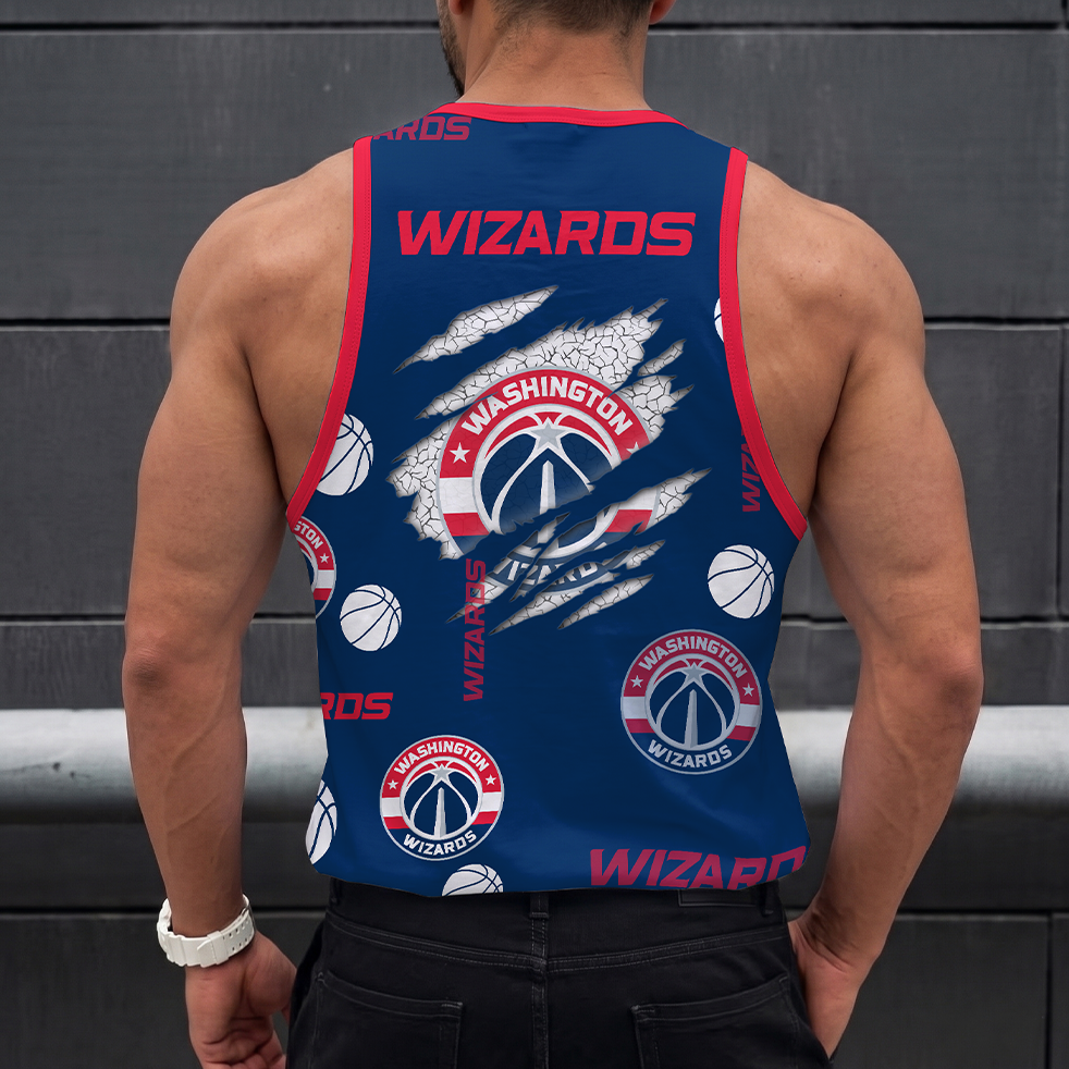 LIMITED EDITION - NEW CUSTOMIZED NBA28 WWI WASHINGTON WIZARDS UNISEX TANK TOP