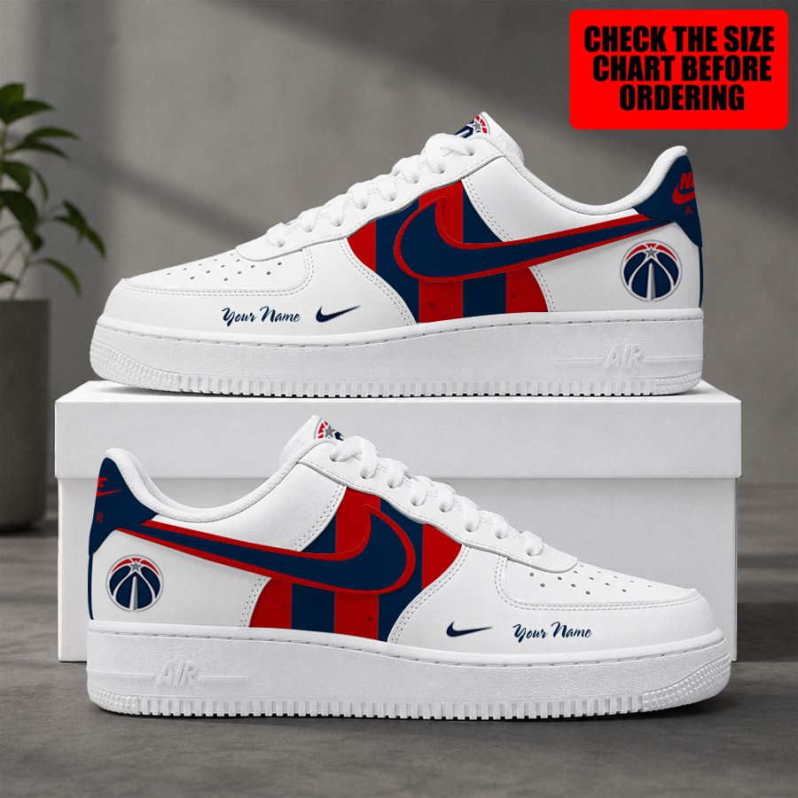 [HOT DEAL] NEW CUSTOMIZED NBA28 WWI WASHINGTON WIZARDS AF1 SHOES