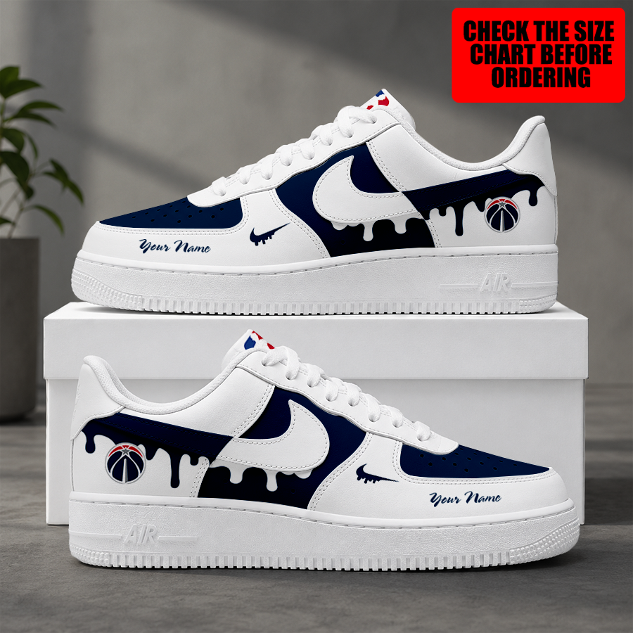 [HOT DEAL] NEW CUSTOMIZED NBA28 WWI WASHINGTON WIZARDS AF1 SHOES