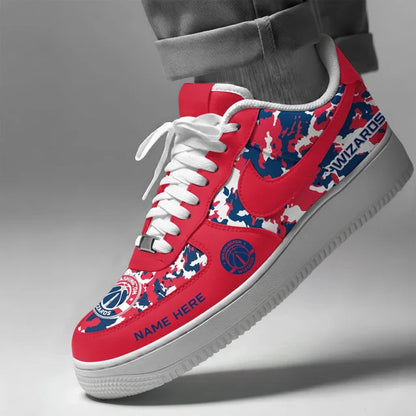 [HOT DEAL] NEW CUSTOMIZED NBA28 WWI WASHINGTON WIZARDS AF1 SHOES
