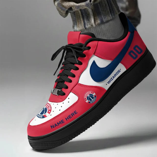[HOT DEAL] NEW CUSTOMIZED NBA28 WWI WASHINGTON WIZARDS AF1 SHOES