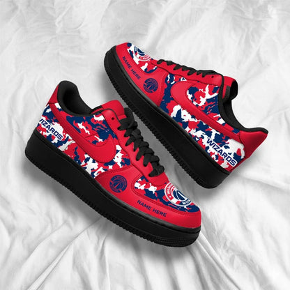 [HOT DEAL] NEW CUSTOMIZED NBA28 WWI WASHINGTON WIZARDS AF1 SHOES