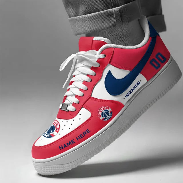 [HOT DEAL] NEW CUSTOMIZED NBA28 WWI WASHINGTON WIZARDS AF1 SHOES