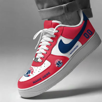 [HOT DEAL] NEW CUSTOMIZED NBA28 WWI WASHINGTON WIZARDS AF1 SHOES