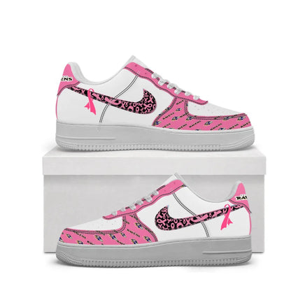 VIRAL EDITION - NEW CUSTOMIZED NFL28 BTR BALTIMORE RAVENS AF1 SNEAKERS