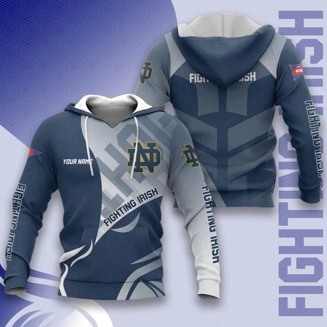 MEGA SALE - NEW CUSTOMIZED NCAA FBS28 NFI NOTRE DAME FIGHTING IRISH HOODIE, T-SHIRTS, ZIP HOODIE, SWEATSHIRTS & POLO SHIRT