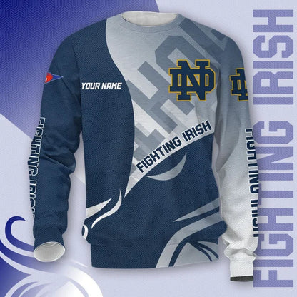 MEGA SALE - NEW CUSTOMIZED NCAA FBS28 NFI NOTRE DAME FIGHTING IRISH HOODIE, T-SHIRTS, ZIP HOODIE, SWEATSHIRTS & POLO SHIRT