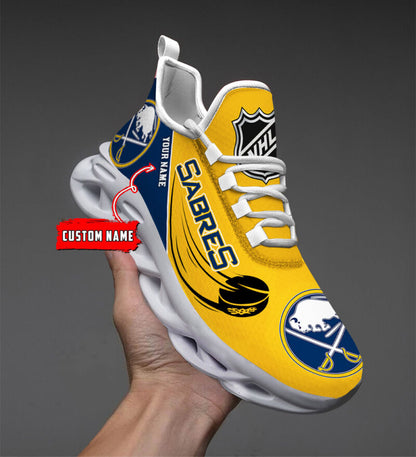 LIMITED EDITION - NEW CUSTOMIZED NHL28 BFS BUFFALO SABRES CLUNKY SNEAKERS