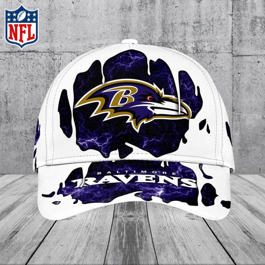 [SPECIAL OFFER] NEW CUSTOMIZED NFL28 BTR BALTIMORE RAVENS CLASSIC CAP