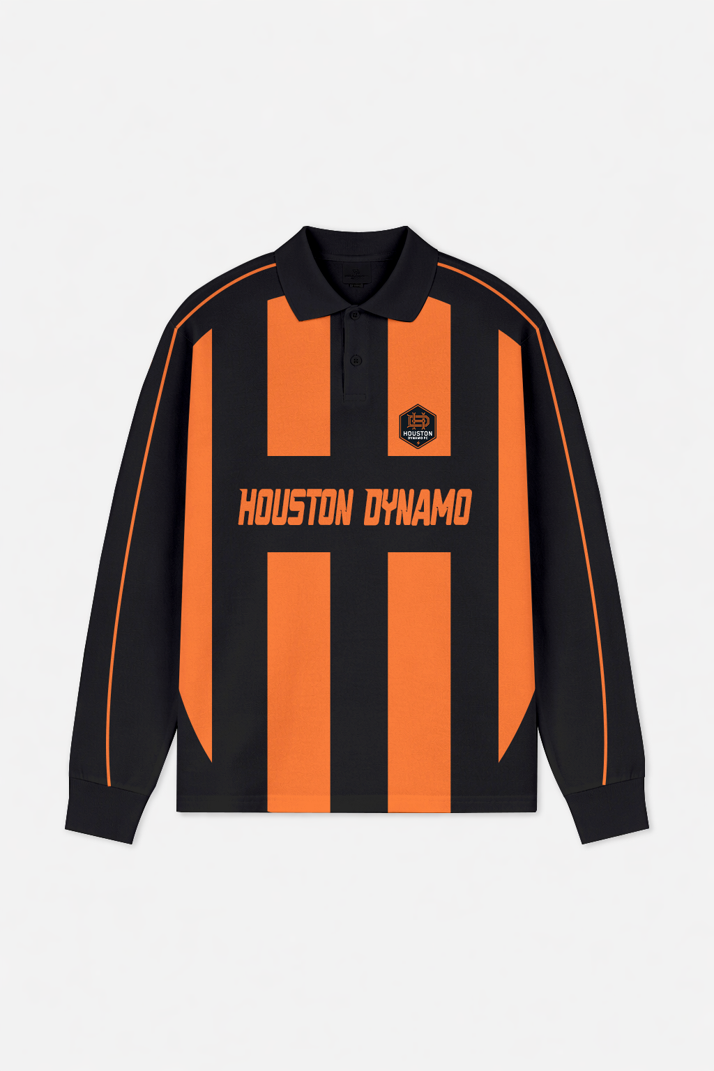 LIMITED EDITION - NEW CUSTOMIZED MLS28 HDF HT DYNAMO LONG SLEEVE POLO