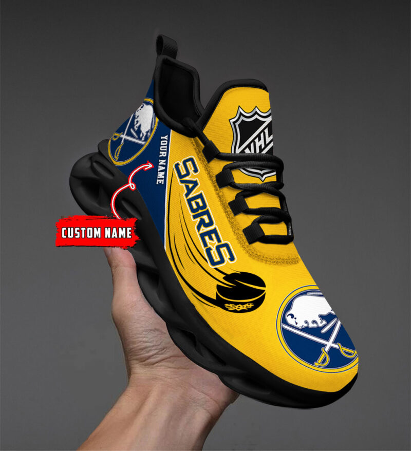 LIMITED EDITION - NEW CUSTOMIZED NHL28 BFS BUFFALO SABRES CLUNKY SNEAKERS
