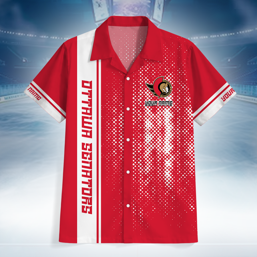 LIMITED EDITION - NEW CUSTOMIZED NHL29 OSN OTTAWA SENATORS UNISEX HAWAIIAN SHIRT
