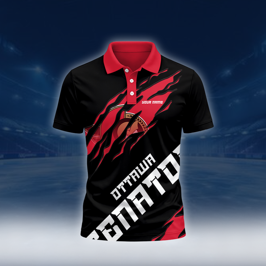 LIMITED EDITION - NEW CUSTOMIZED NHL29 OSN OTTAWA SENATORS UNISEX T-SHIRT, POLO, HOODIE & SWEASHIRTS