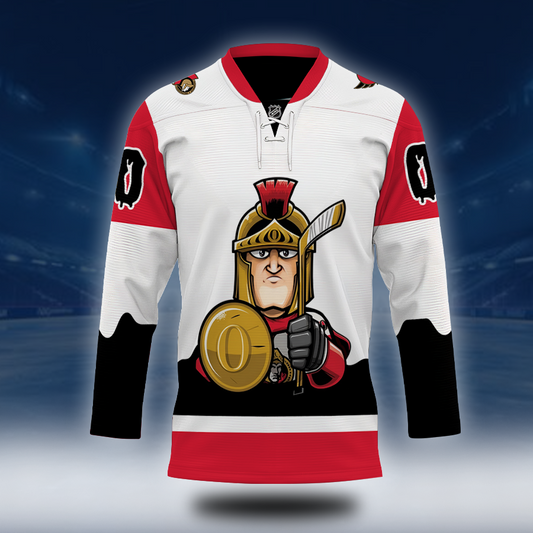 LIMITED EDITION - NEW CUSTOMIZED NHL29 OSN OTTAWA SENATORS UNISEX HOCKEY JERSEY