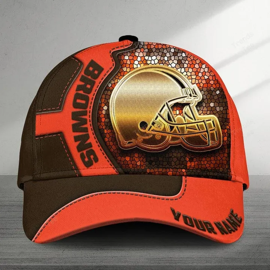 LIMITED EDITION - NEW CUSTOMIZED NFL29 CLB CLEVELAND BROWNS CLASSIC CAP
