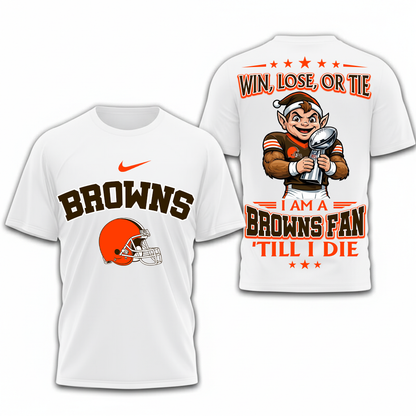 LIMITED EDITION - NEW CUSTOMIZED NFL29 CLB CLEVELAND BROWNS UNISEX T-SHIRT, POLO, HOODIE & JACKETS