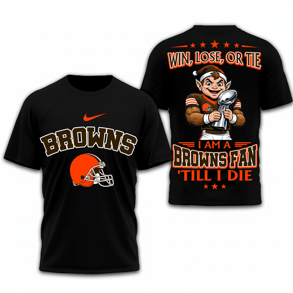LIMITED EDITION - NEW CUSTOMIZED NFL29 CLB CLEVELAND BROWNS UNISEX T-SHIRT, POLO, HOODIE & JACKETS