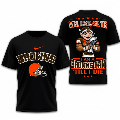 LIMITED EDITION - NEW CUSTOMIZED NFL29 CLB CLEVELAND BROWNS UNISEX T-SHIRT, POLO, HOODIE & JACKETS
