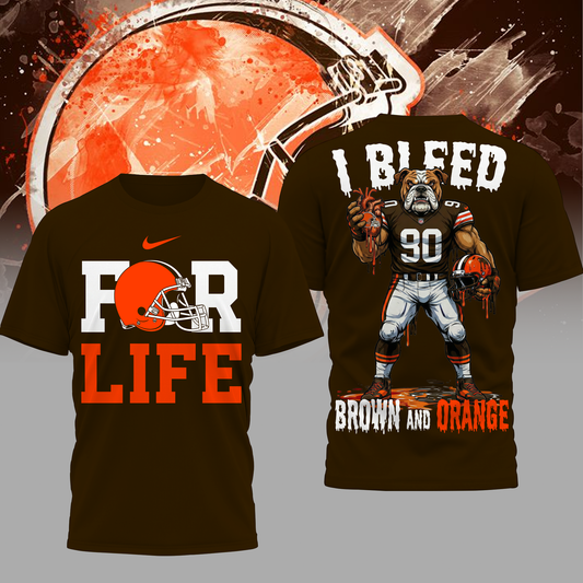 LIMITED EDITION - NEW CUSTOMIZED NFL29 CLB CL BROWNS UNISEX T-SHIRT, POLO & HOODIE