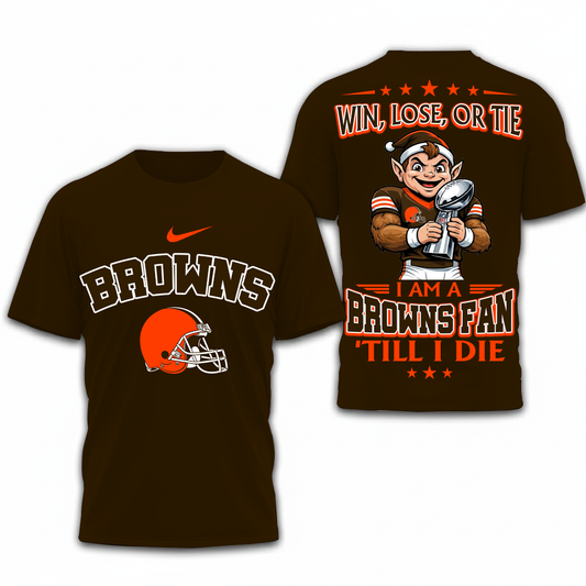 LIMITED EDITION - NEW CUSTOMIZED NFL29 CLB CLEVELAND BROWNS UNISEX T-SHIRT, POLO, HOODIE & JACKETS