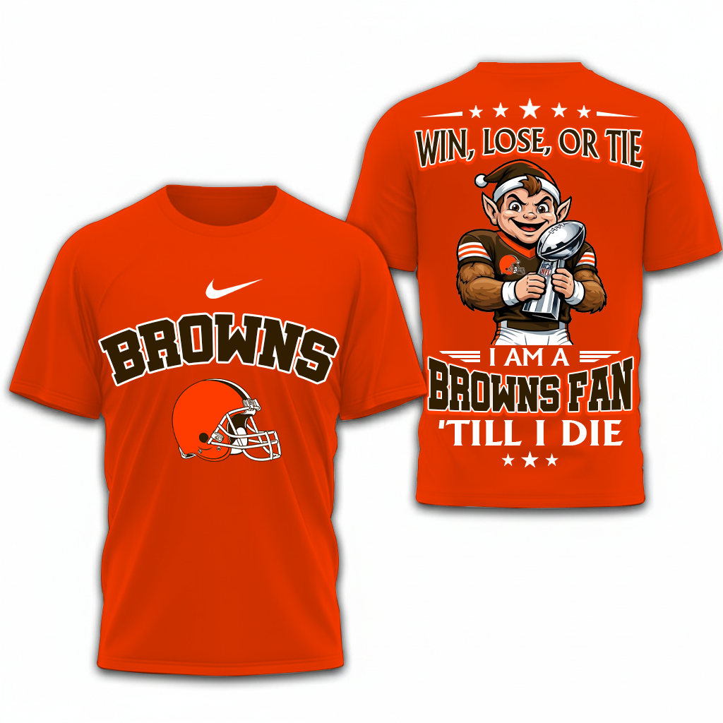 LIMITED EDITION - NEW CUSTOMIZED NFL29 CLB CLEVELAND BROWNS UNISEX T-SHIRT, POLO, HOODIE & JACKETS