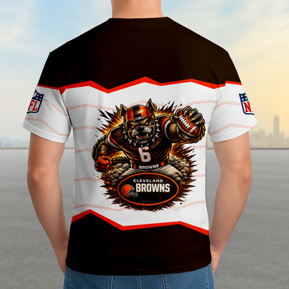 LIMITED EDITION - NEW CUSTOMIZED NFL29 CLB CLEVELAND BROWNS UNISEX T-SHIRT, SWEASHIRTS, HOODIE & JACKETS