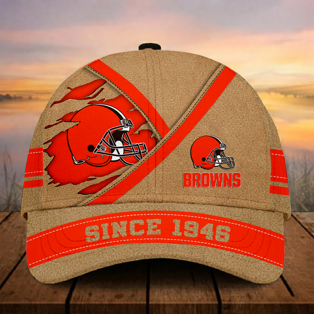 LIMITED EDITION - NEW CUSTOMIZED NFL29 CLB CLEVELAND BROWNS CLASSIC CAP