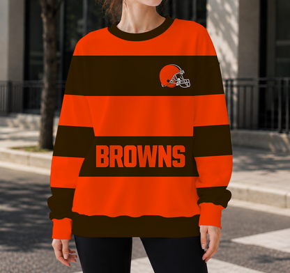 LIMITED EDITION - NEW CUSTOMIZED NFL29 CLB CLEVELAND BROWNS UNISEX SWEATSHIRT