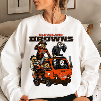 [SPECIAL OFFER] NEW CUSTOMIZED NFL29 CLB CLEVELAND KHAKIS UNISEX SWEATSHIRT