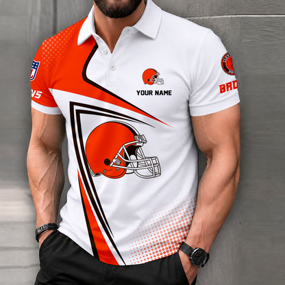 LIMITED EDITION - NEW CUSTOMIZED NFL29 CLB CLEVELAND BROWNS T-SHIRT, POLO SHIRT, ZIP POLO SHIRT, SWEATSHIRT, HOODIE & ZIP HOODIE