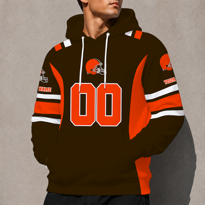 LIMITED EDITION - NEW CUSTOMIZED NFL29 CLB CLEVELAND BROWNS T-SHIRT, POLO SHIRT, ZIP POLO SHIRT, SWEATSHIRT, HOODIE & ZIP HOODIE