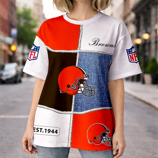 LIMITED EDITION - NEW CUSTOMIZED NFL29 CLB CLEVELAND BROWNS UNISEX T-SHIRT, POLO, HOODIE & JACKETS