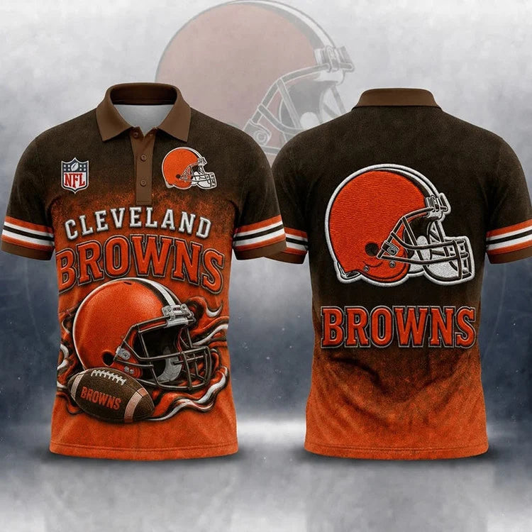 LIMITED EDITION - NEW CUSTOMIZED NFL29 CLEVELAND BROWNS T-SHIRTS, POLO, SWEASHIRTS, V-NECK T-SHIRT, HOODIE & ZIP HOODIE