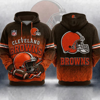 LIMITED EDITION - NEW CUSTOMIZED NFL29 CLEVELAND BROWNS T-SHIRTS, POLO, SWEASHIRTS, V-NECK T-SHIRT, HOODIE & ZIP HOODIE