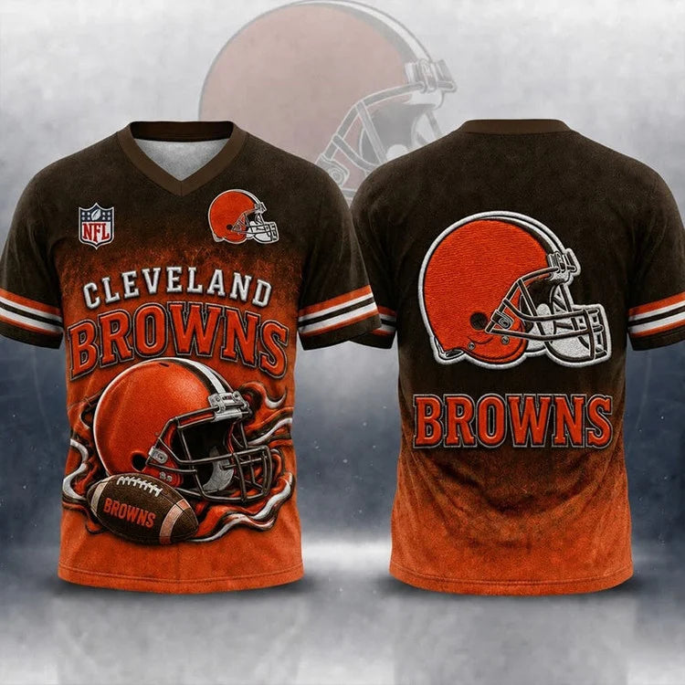 LIMITED EDITION - NEW CUSTOMIZED NFL29 CLEVELAND BROWNS T-SHIRTS, POLO, SWEASHIRTS, V-NECK T-SHIRT, HOODIE & ZIP HOODIE
