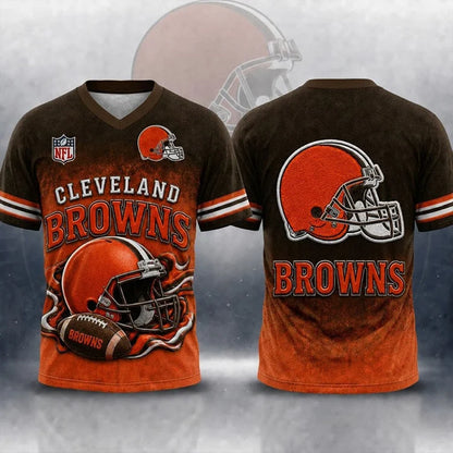 LIMITED EDITION - NEW CUSTOMIZED NFL29 CLEVELAND BROWNS T-SHIRTS, POLO, SWEASHIRTS, V-NECK T-SHIRT, HOODIE & ZIP HOODIE