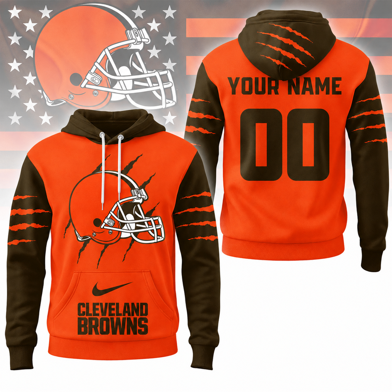LIMITED EDITION - NEW CUSTOMIZED NFL29 CLB CLEVELAND BROWNS T-SHIRT, POLO SHIRT, ZIP POLO SHIRT, SWEATSHIRT, HOODIE & ZIP HOODIE