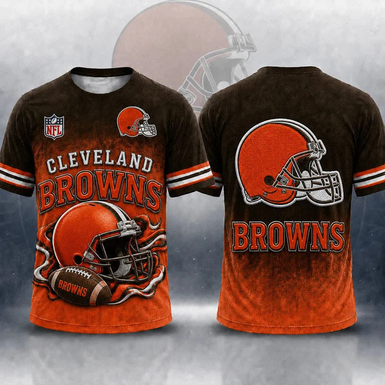 LIMITED EDITION - NEW CUSTOMIZED NFL29 CLEVELAND BROWNS T-SHIRTS, POLO, SWEASHIRTS, V-NECK T-SHIRT, HOODIE & ZIP HOODIE