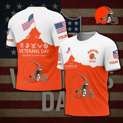 LIMITED EDITION - NEW CUSTOMIZED NFL29 CC BROWNS UNISEX T-SHIRT, SWEATSHIRT, HOODIE & ZIP HOODIE
