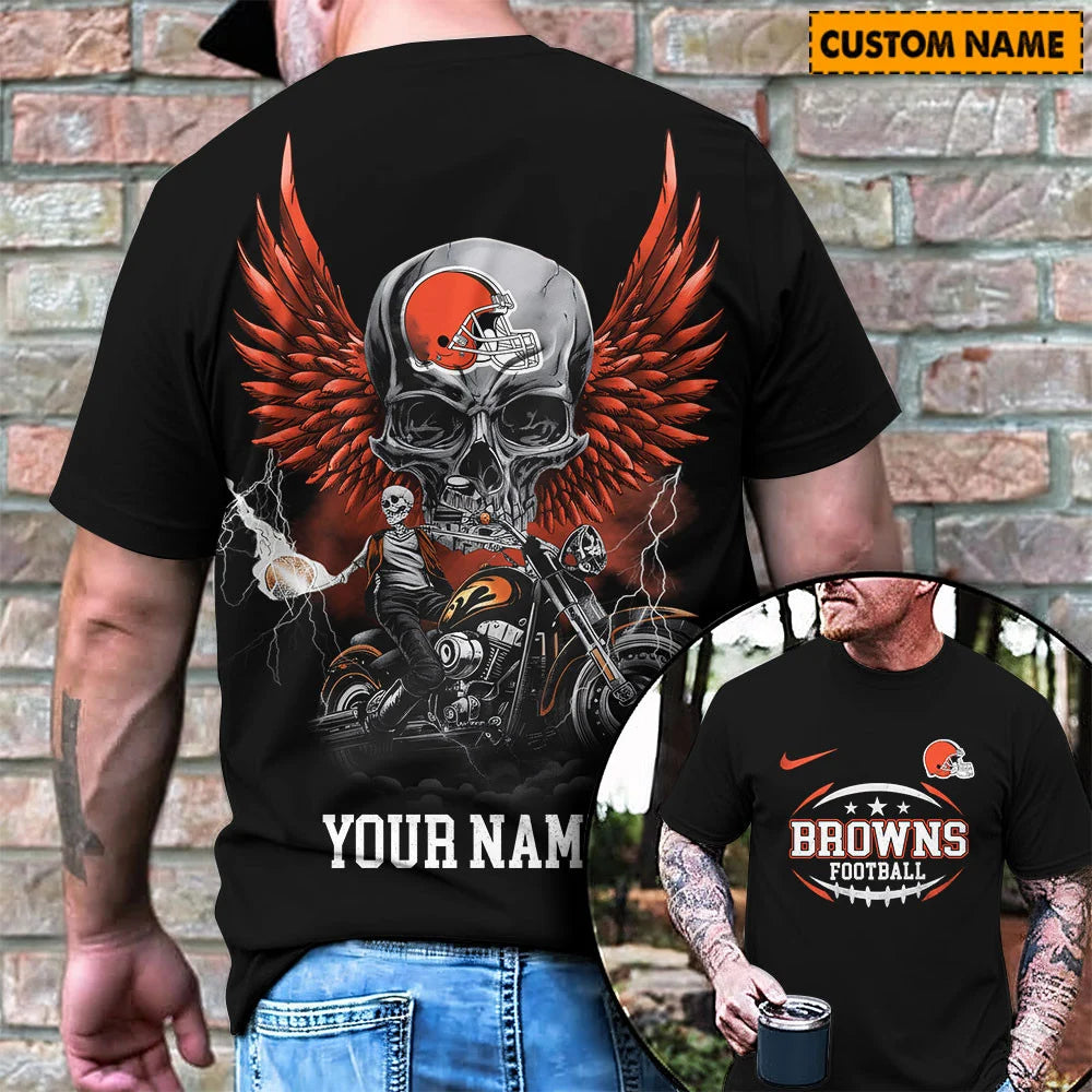 [SPECIAL OFFER] NEW CUSTOMIZED NFL29 CLB CLEVELAND BROWNS T-SHIRT, HOODIE, ZIP HOODIE