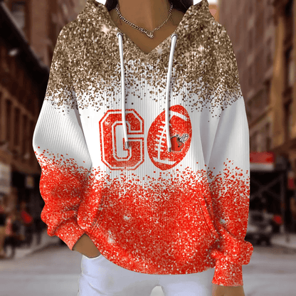 [SPECIAL OFFER] NEW CUSTOMIZED NFL29 CLB CLEVELAND BROWNS RIBBED HOODIE & SWEATSHIRT