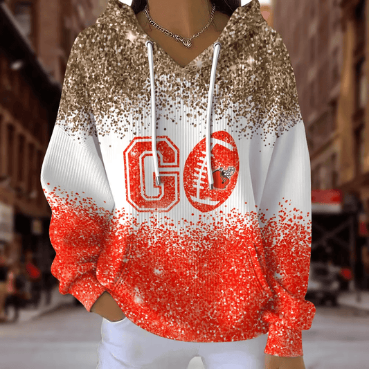 [SPECIAL OFFER] NEW CUSTOMIZED NFL29 CLB CLEVELAND BROWNS RIBBED HOODIE & SWEATSHIRT