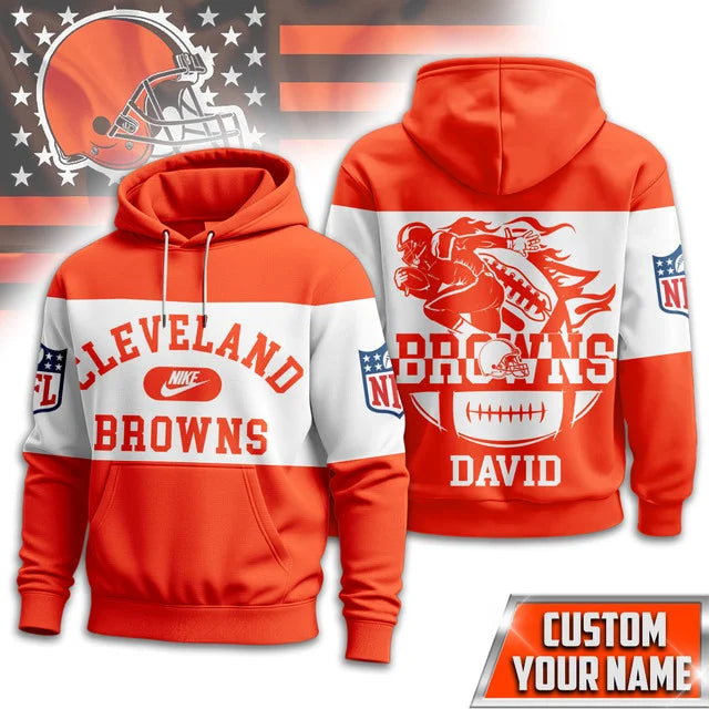 LIMITED EDITION - NEW CUSTOMIZED NFL29 CLB CLEVELAND BROWNS T-SHIRT, POLO SHIRT, ZIP POLO SHIRT, SWEATSHIRT, HOODIE & ZIP HOODIE