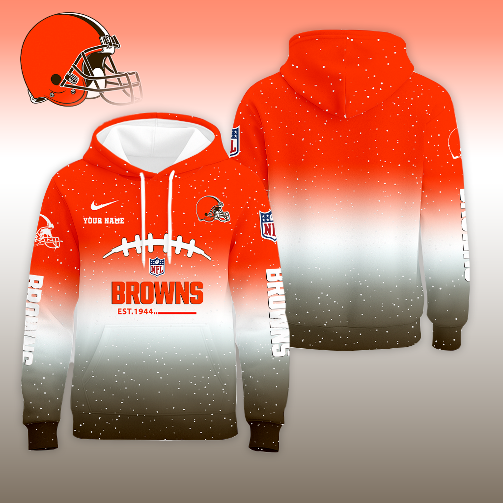 LIMITED EDITION - NEW CUSTOMIZED NFL29 CLB CLEVELAND BROWNS UNISEX T-SHIRT, POLO, HOODIE & JACKETS