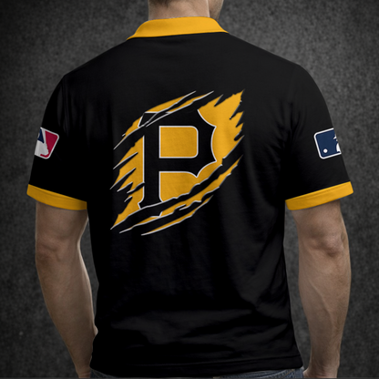[FLASH SALE] NEW CUSTOMIZED MLB29 PHP PITTSBURGH PIRATES POLO SHIRT