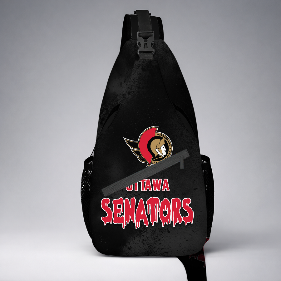 [SUPER SALE] NEW CUSTOMIZED NHL29 OSN OTTAWA SENATORS SLING BAG